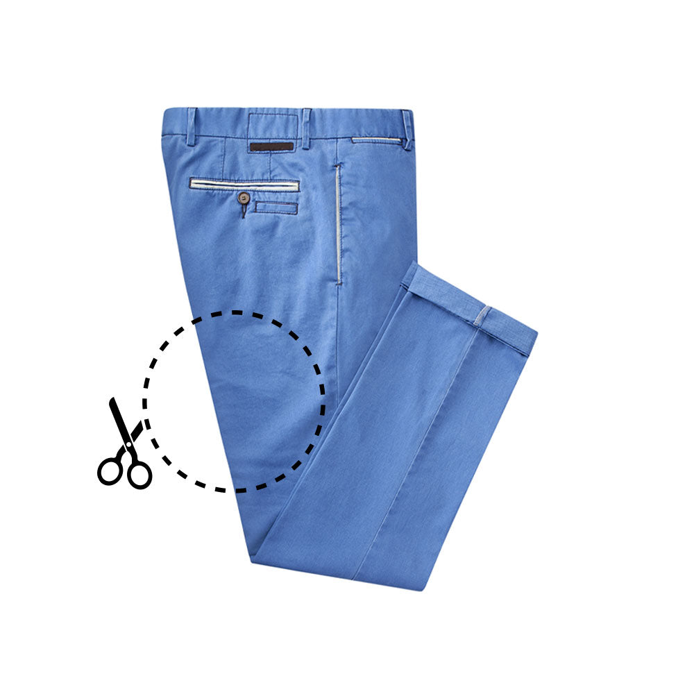 【パンツ】太もも周りを詰める