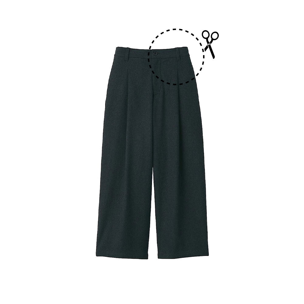 【パンツ】ウエストのサイズ調整